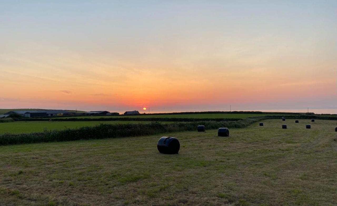 Polrunny Farm Sloe Cottage With A Sea View ボスキャッスル エクステリア 写真