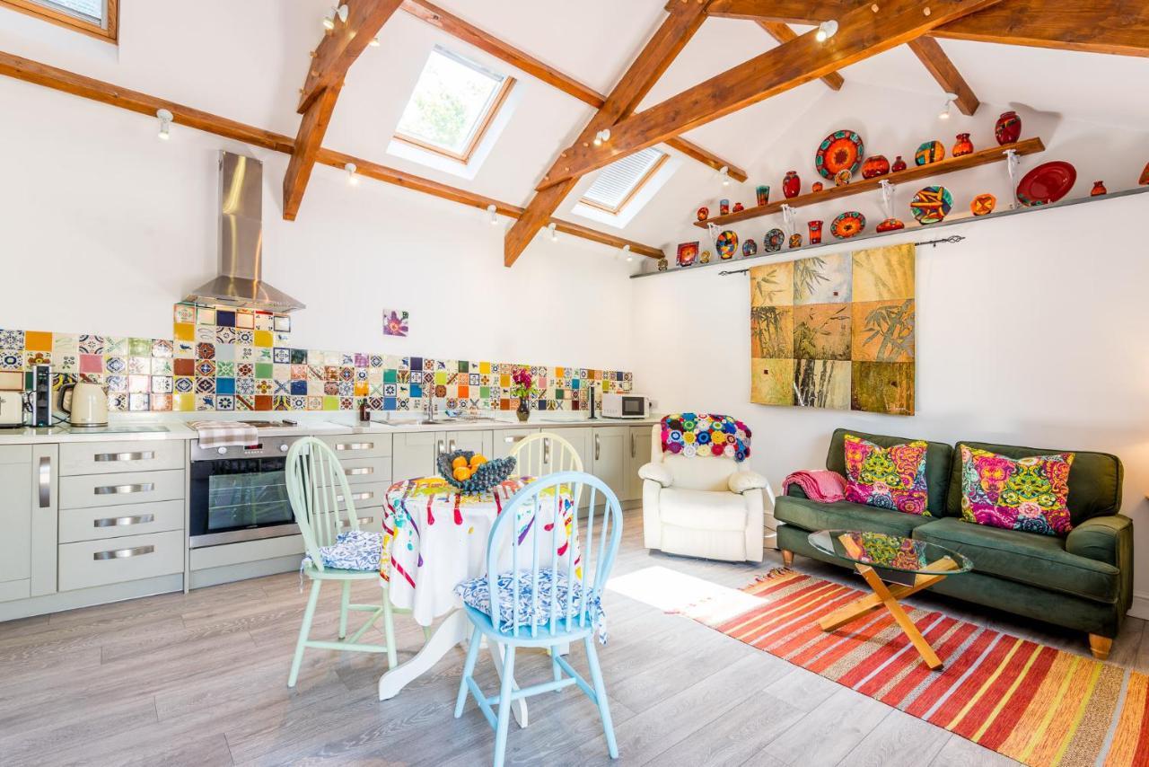 Polrunny Farm Sloe Cottage With A Sea View ボスキャッスル エクステリア 写真