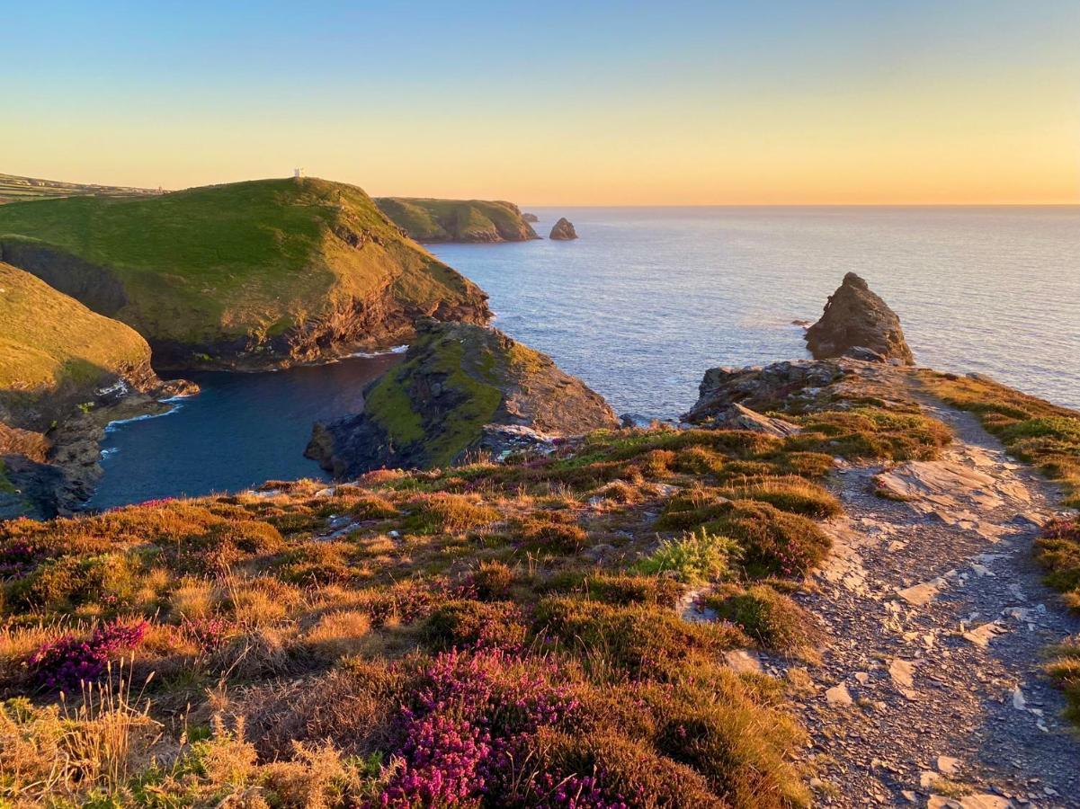 Polrunny Farm Sloe Cottage With A Sea View ボスキャッスル エクステリア 写真
