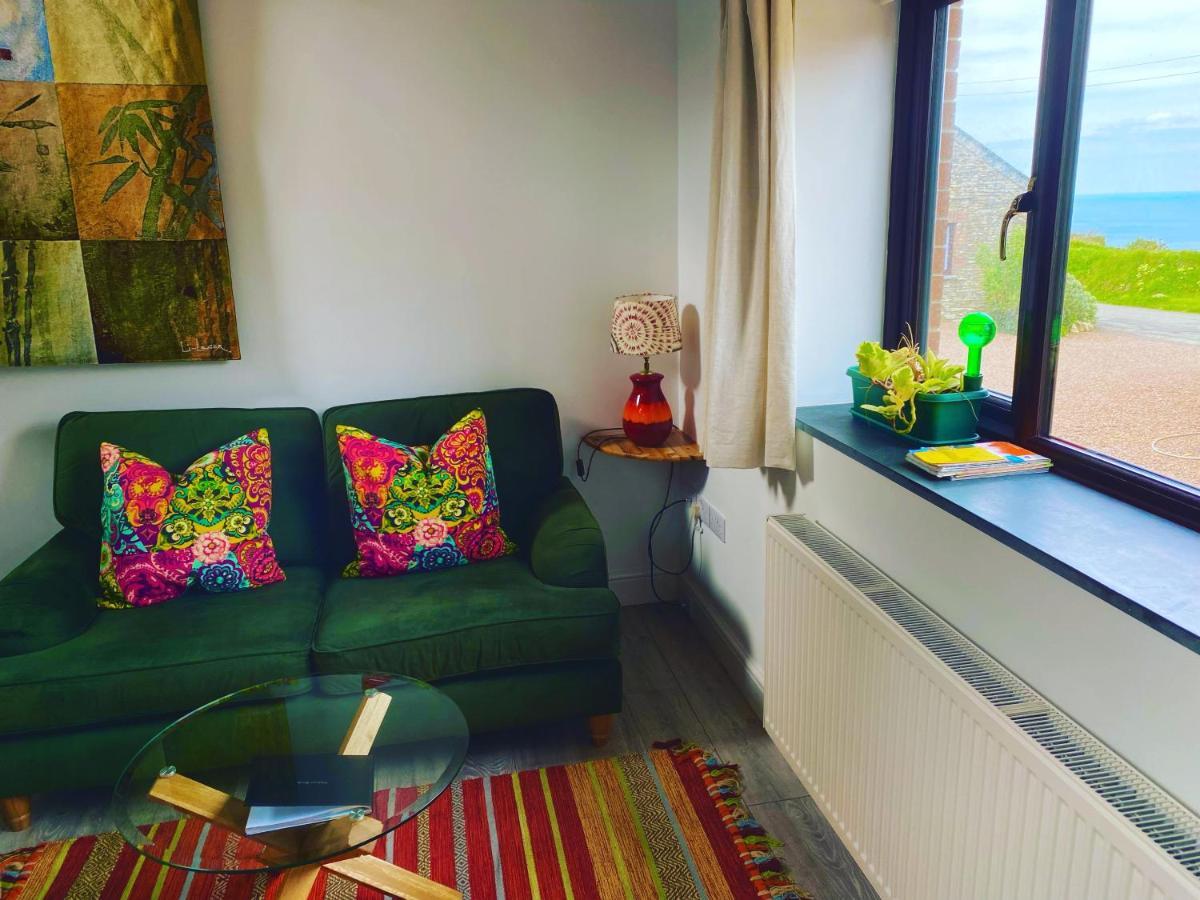 Polrunny Farm Sloe Cottage With A Sea View ボスキャッスル エクステリア 写真
